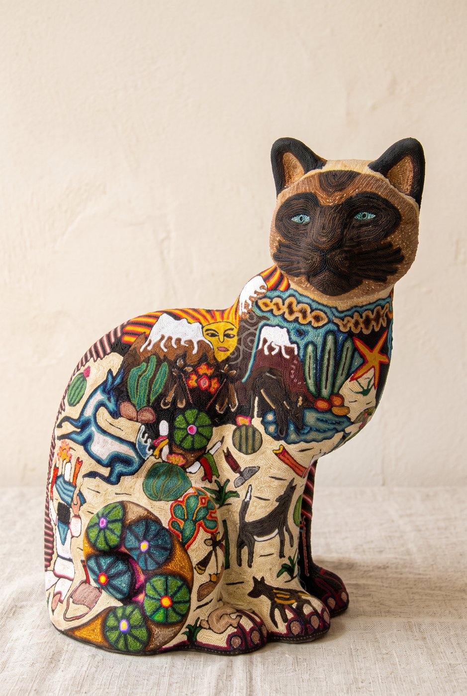 Mitsu altar (Gato), Chaquireado huichol de Gregorio Barrio