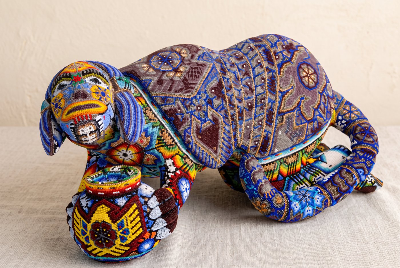 Nahual nunutsi, Chaquireado huichol de Gregorio Barrio