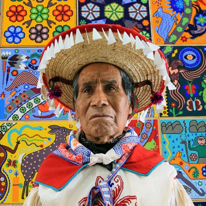 El maestro Santos de la Torre · Archivo Arte Yawí