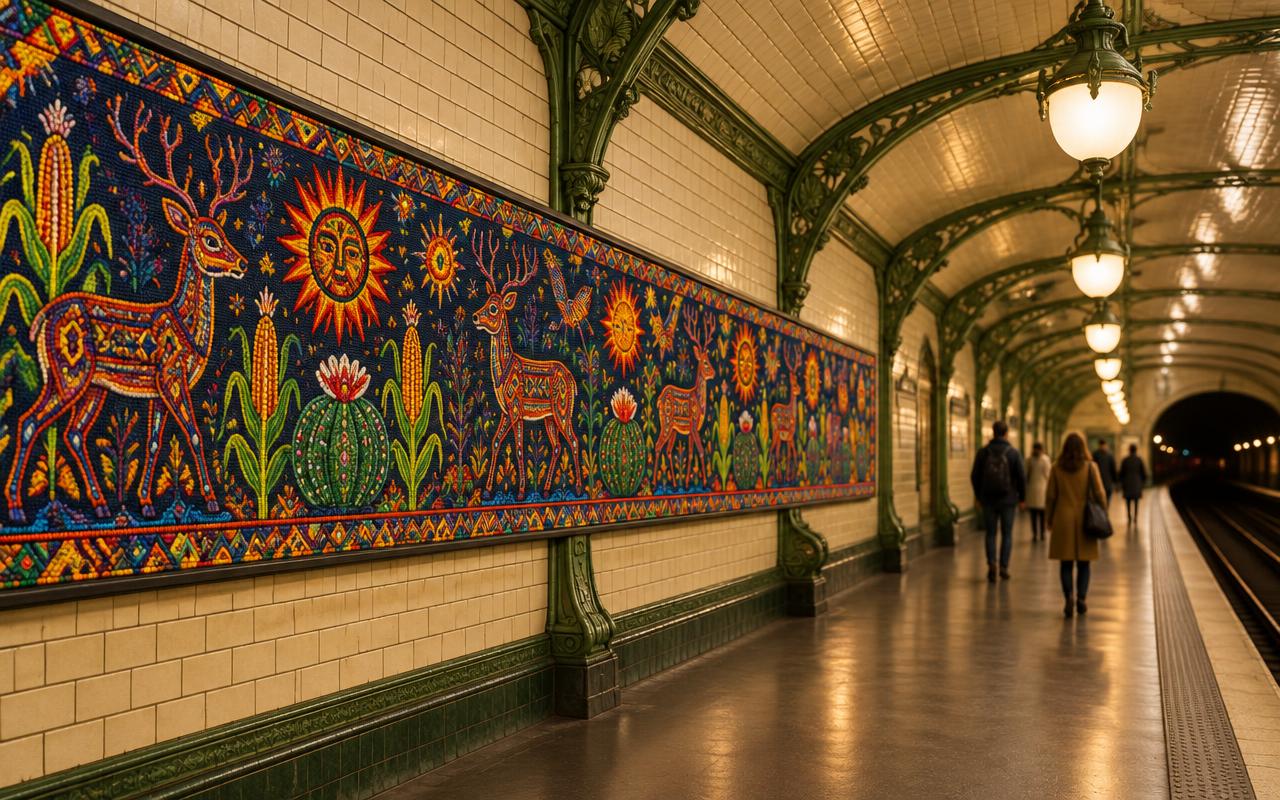 Estación Palais-Royal–Musée du Louvre · Imagen ilustrativa
